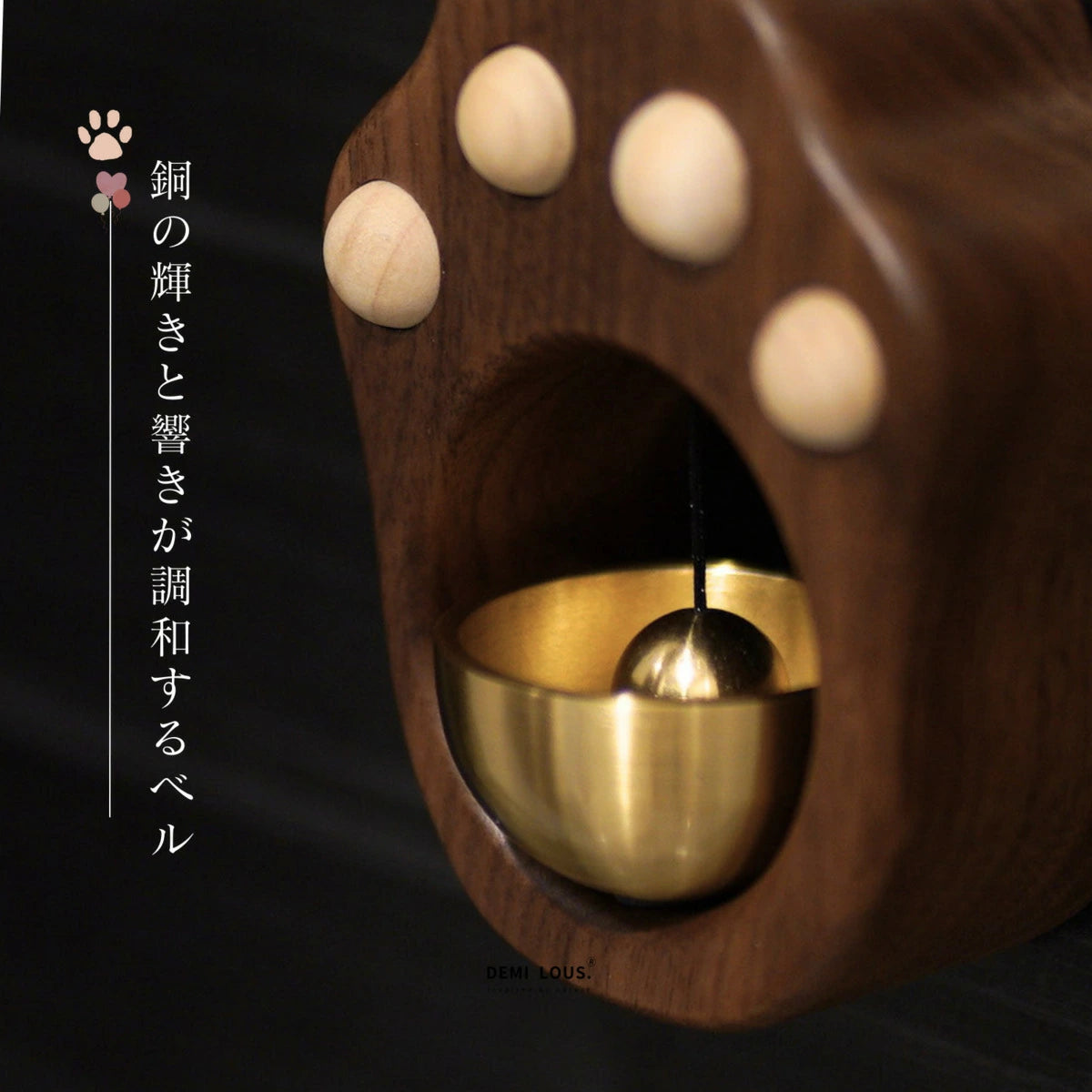 肉球型ドアベル