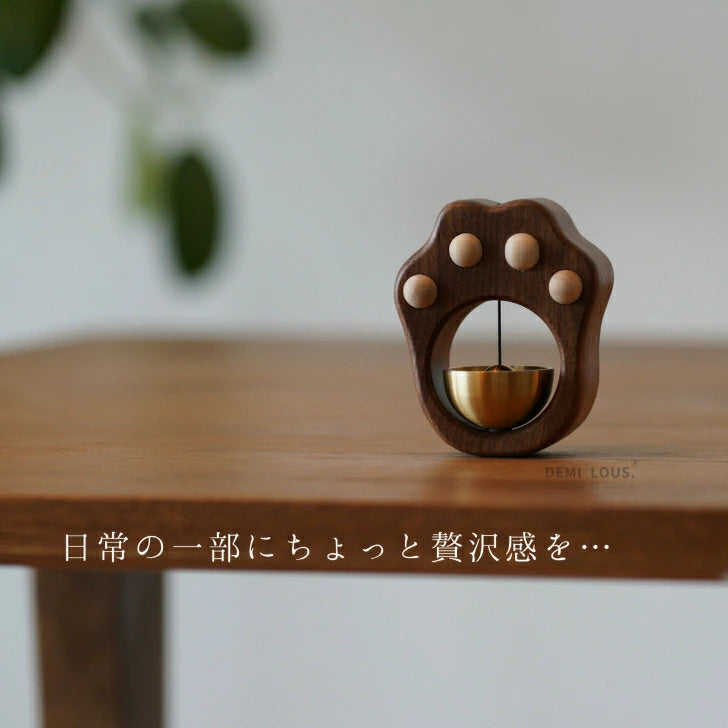 肉球型ドアベル