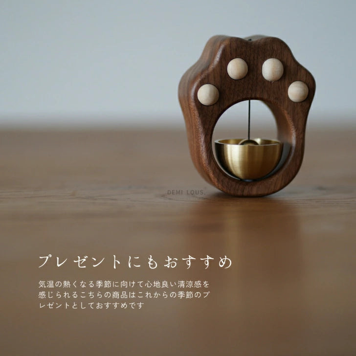 肉球型ドアベル