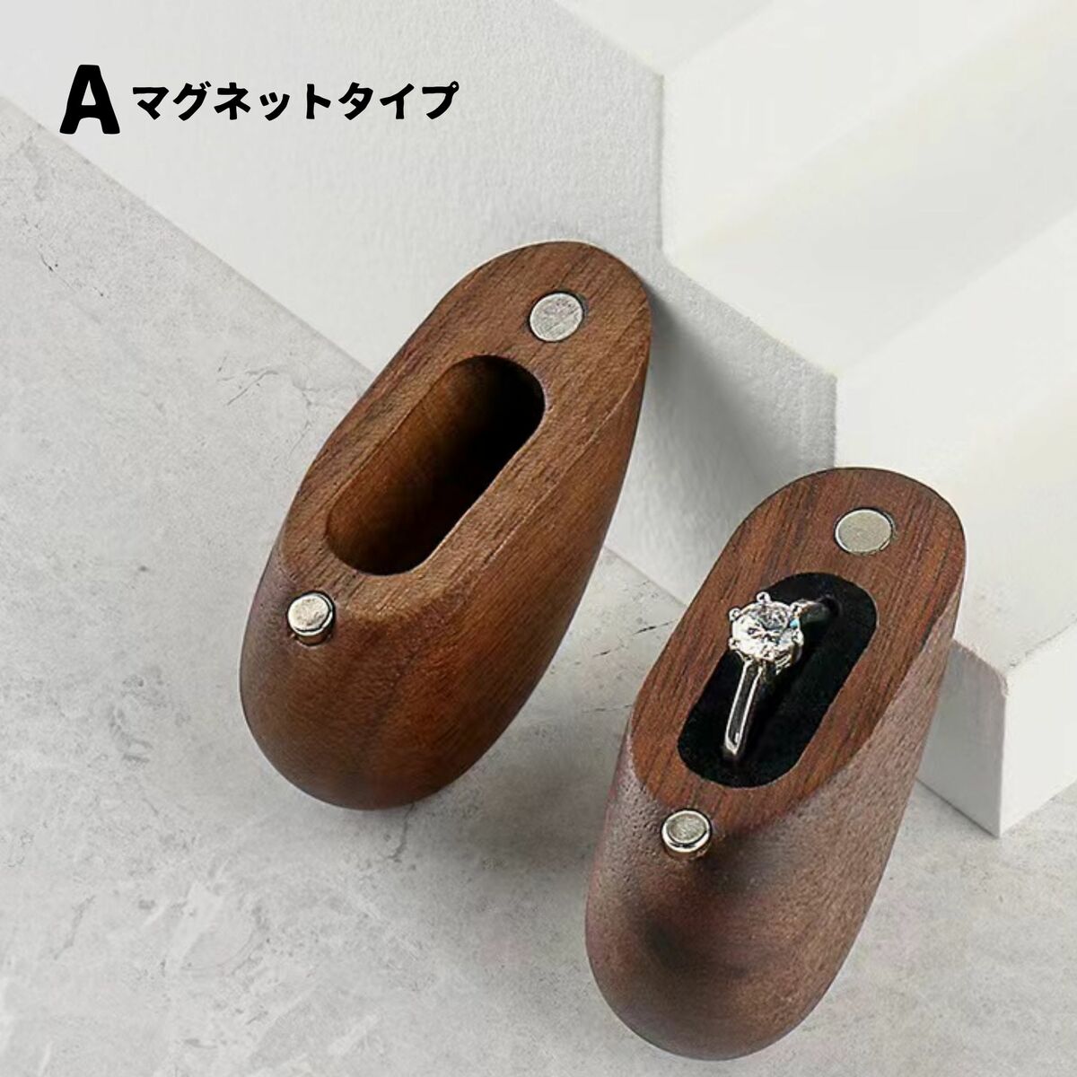 ハート型リングケース