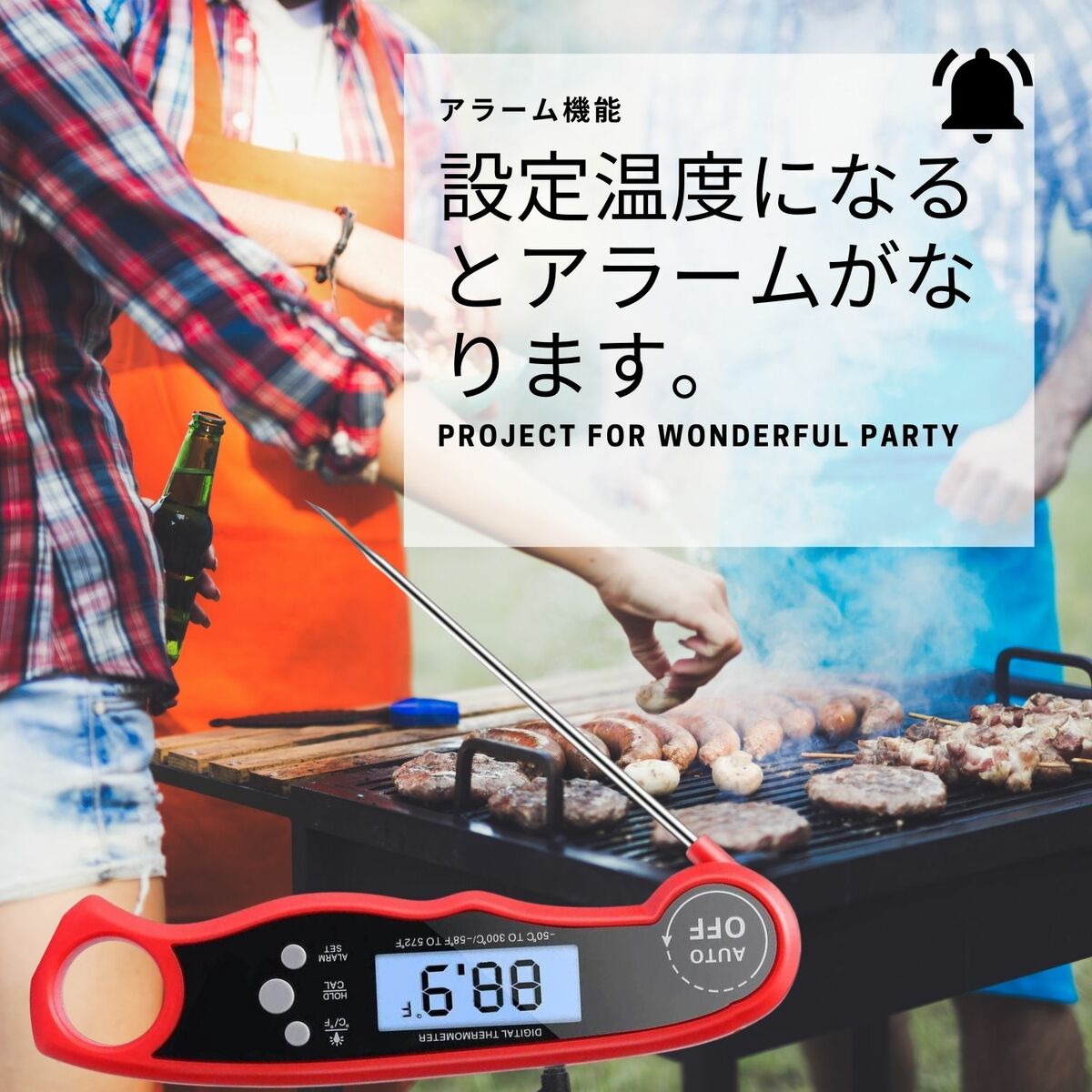 デュアルプロープ温度計