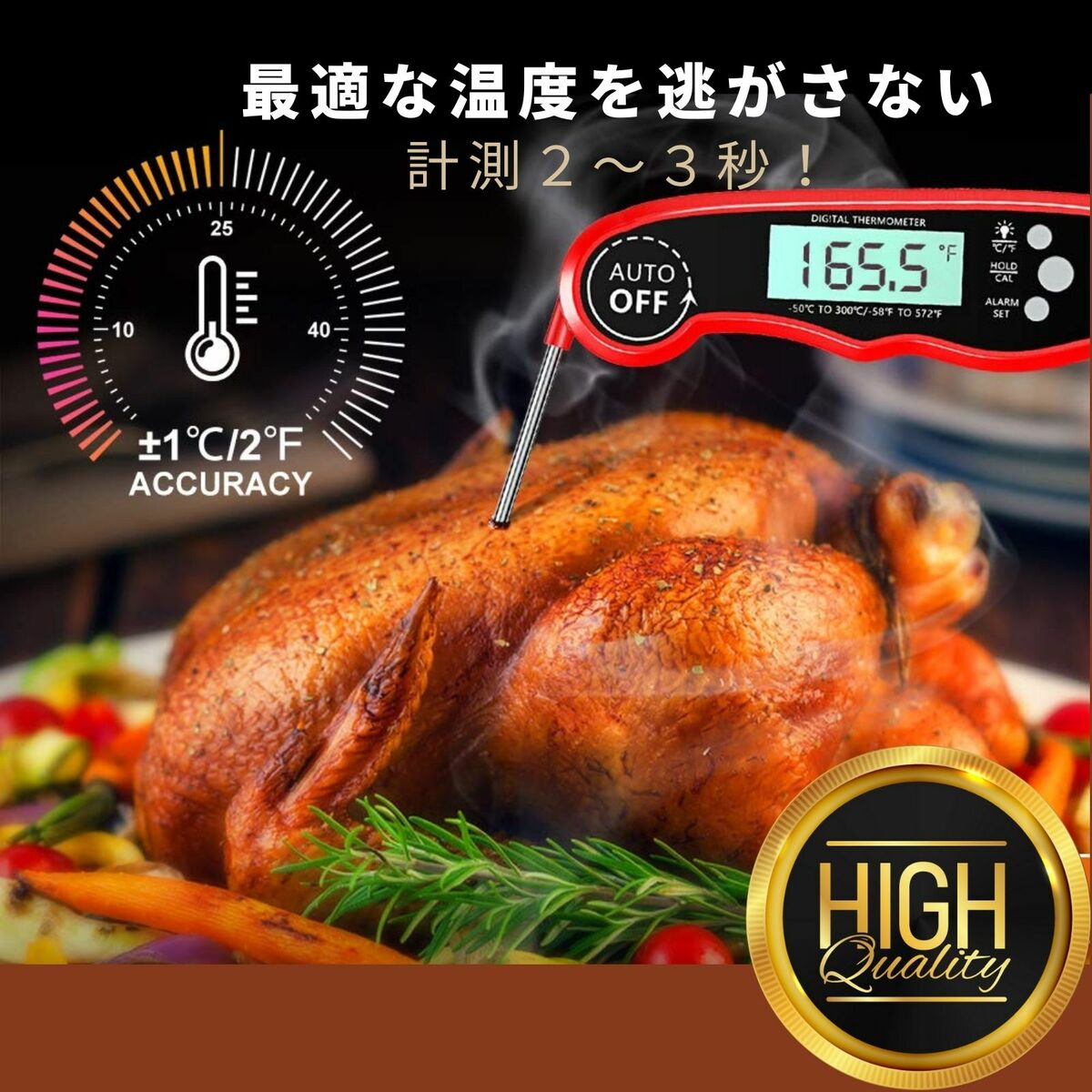 デュアルプロープ温度計