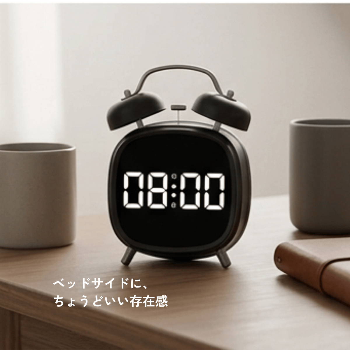 デジタル目覚まし時計