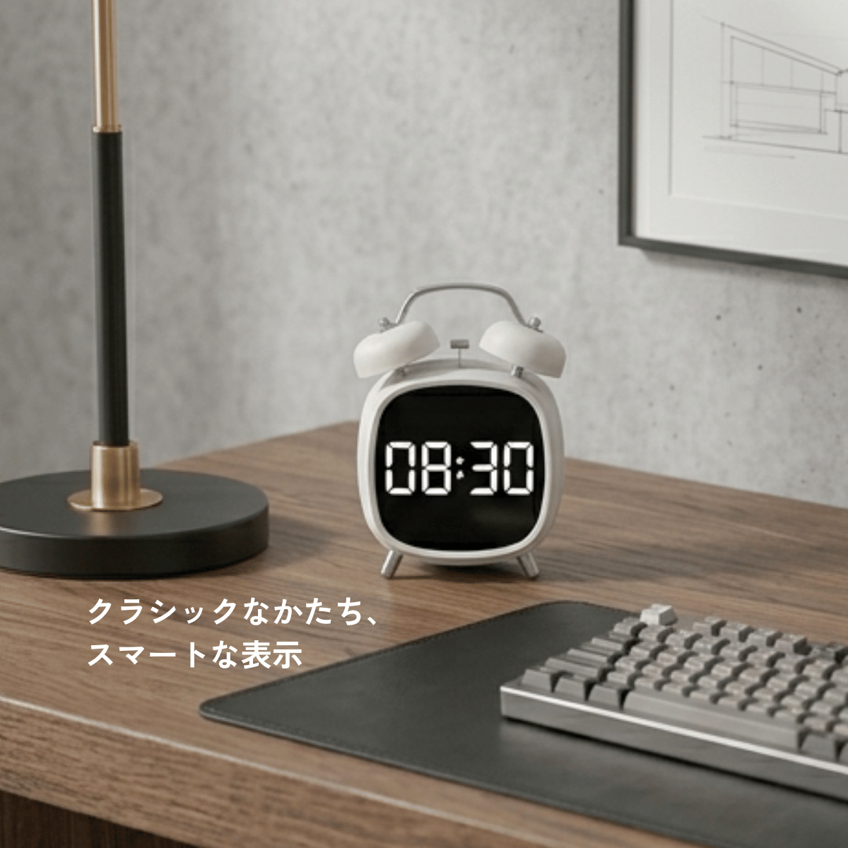 デジタル目覚まし時計