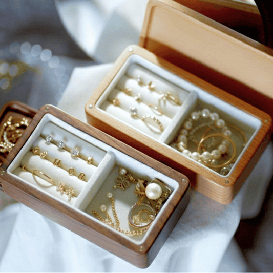 木製分離式アクセサリーケース